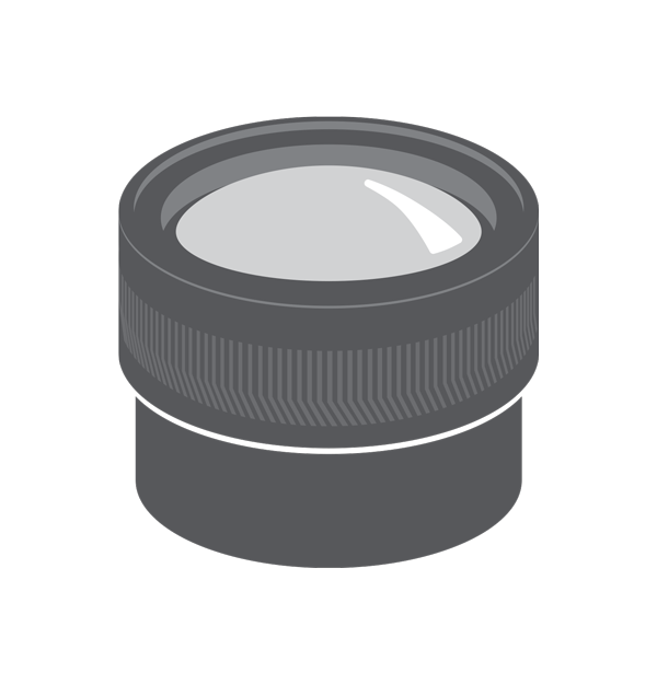 1 倍 3-5 µm，f/2.5 手动卡栓光学精密中波红外显微镜头 (4214995)