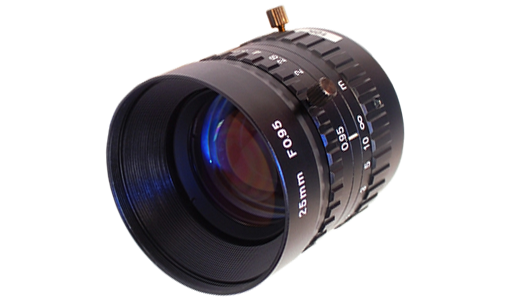 Spacecom VF25095M、25 mm、1"、C 接口镜头