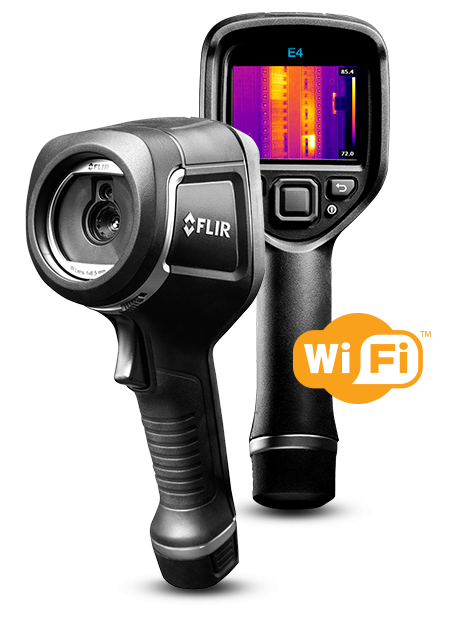 FLIR E4 WiFi 红外热像仪（采用MSX® 技术且具有WIFI 功能） | Teledyne 