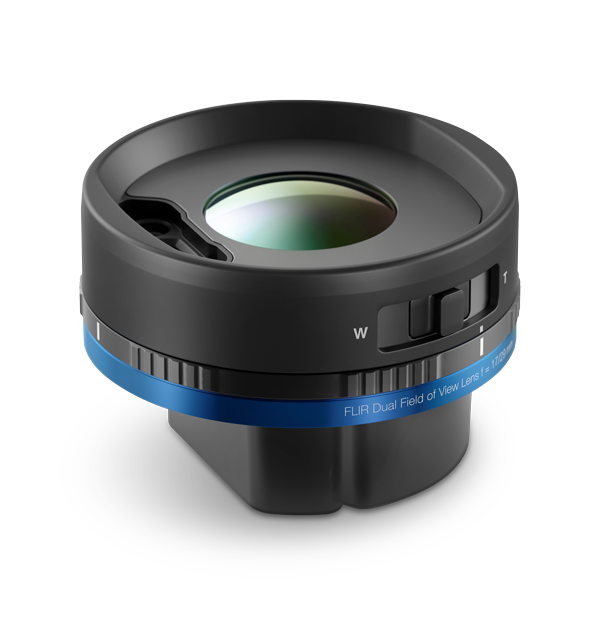 f=17/29 mm (24°/14°) FlexView&trade; 双视场角红外镜头 (T300586)