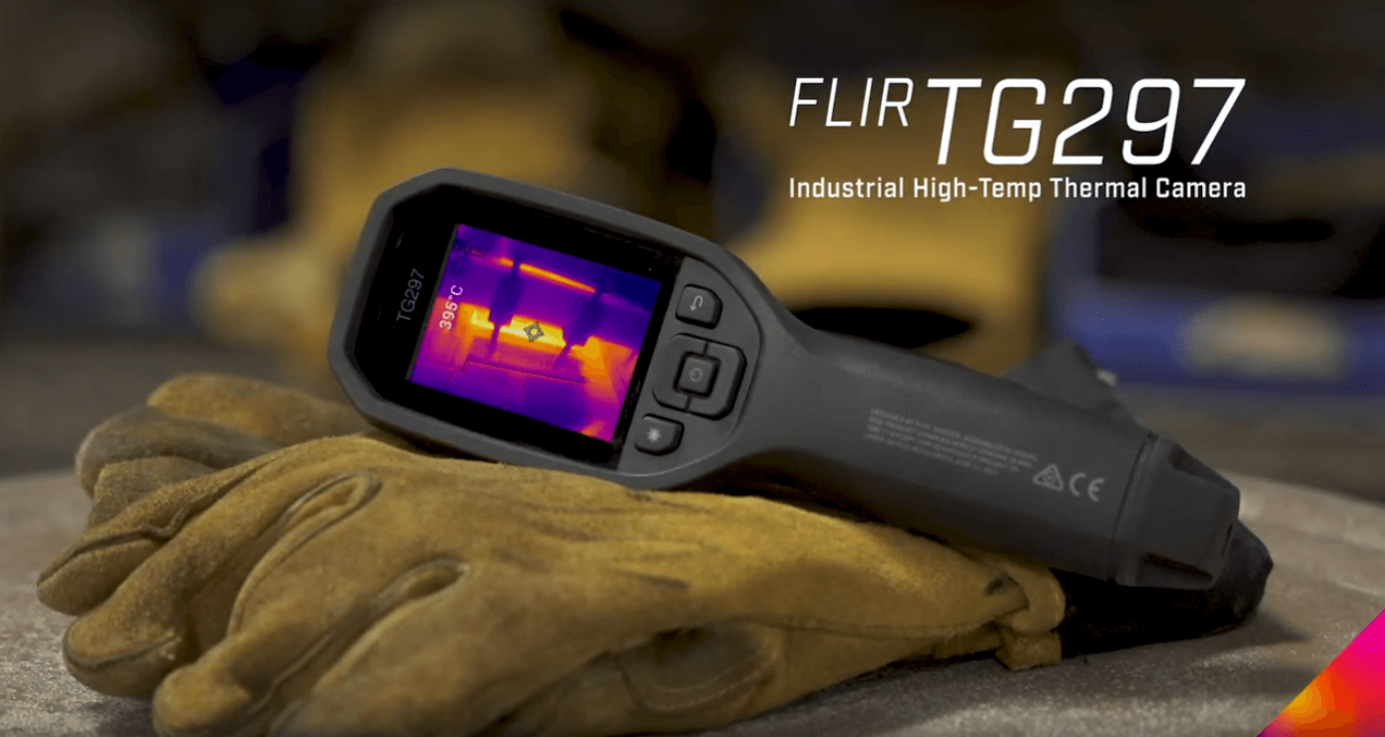 使用FLIR TG297测量高温